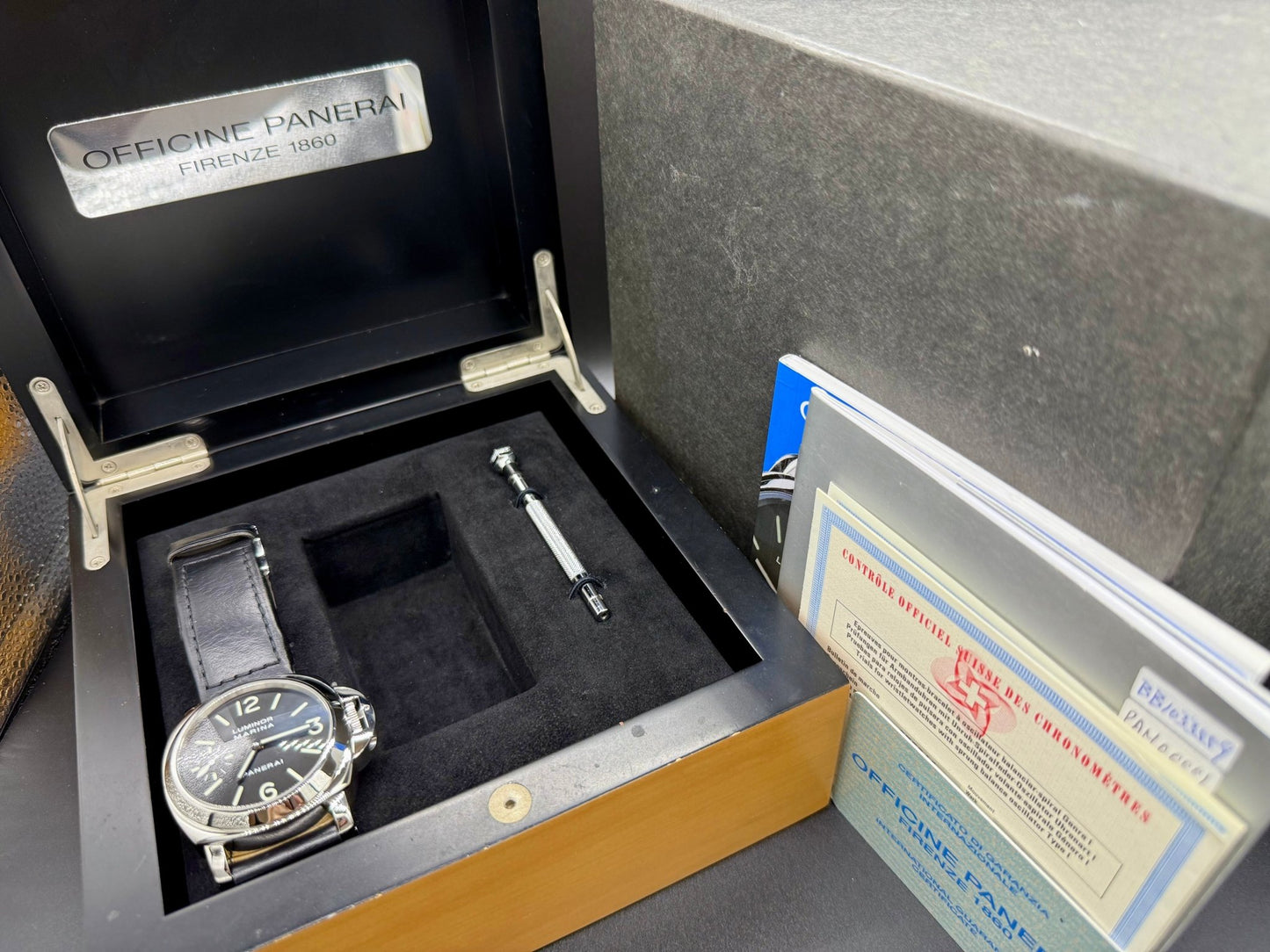 パネライ ルミノール マリーナ PAM00001 黒文字盤|Timeseek