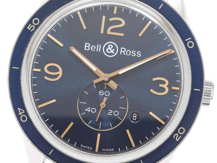 Bell & Ross Vintage BRV123-BLU-ST