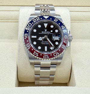 ロレックス GMTマスターⅡ 126710BLRO 黒文字盤