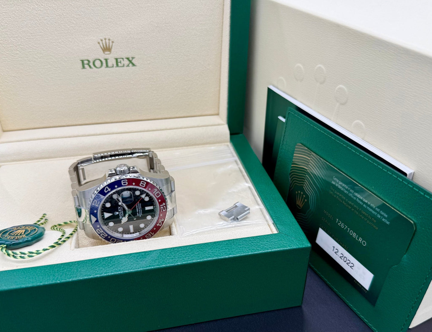 ロレックス GMTマスターⅡ 126710BLRO 黒文字盤｜Timeseek