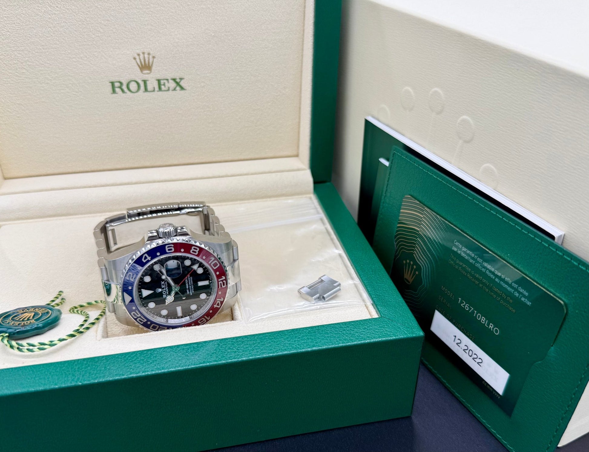 ロレックス GMTマスターⅡ 126710BLRO 黒文字盤｜Timeseek