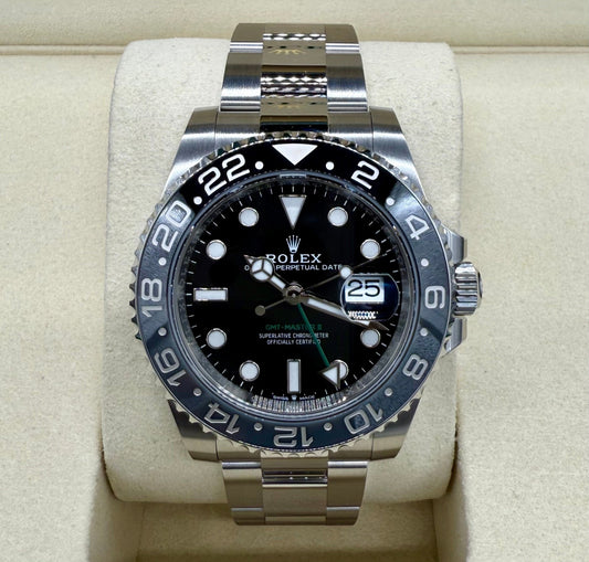 ロレックス GMTマスターⅡ 126710GRNR 黒文字盤｜Timeseek