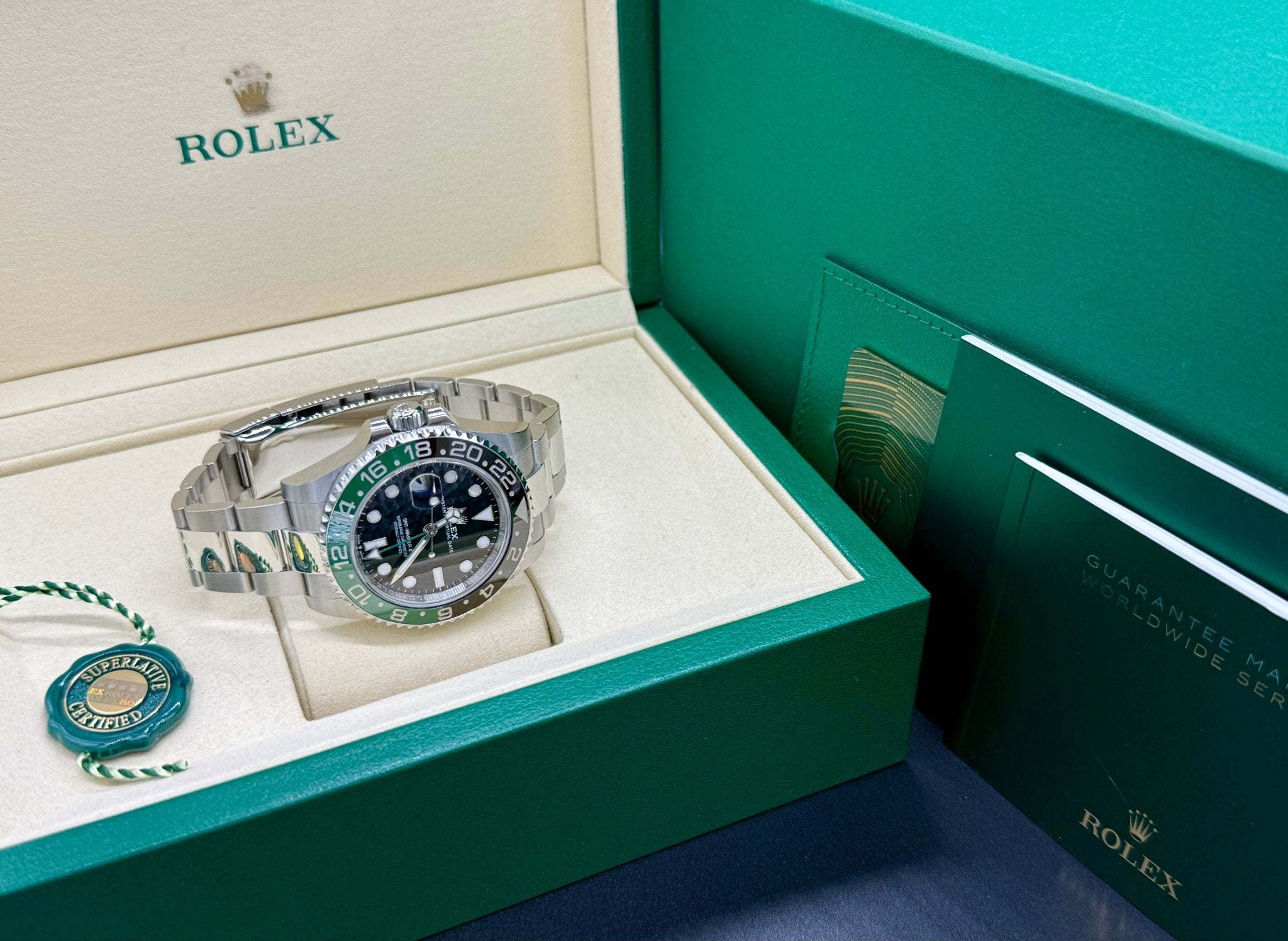 日本最安値】ロレックス GMTマスターⅡ 126720VTNR 黒文字盤 新品 未